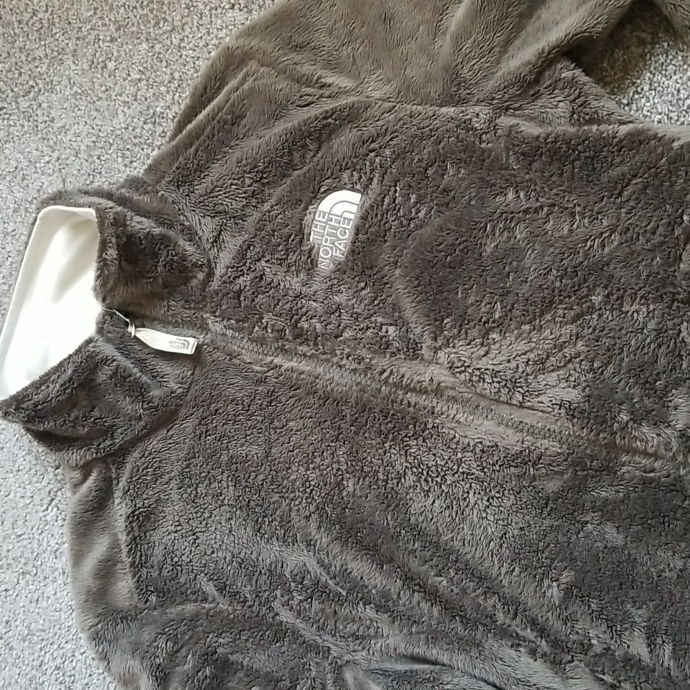 THE NORTH FACE FLEECE ZIPPERED JACKET